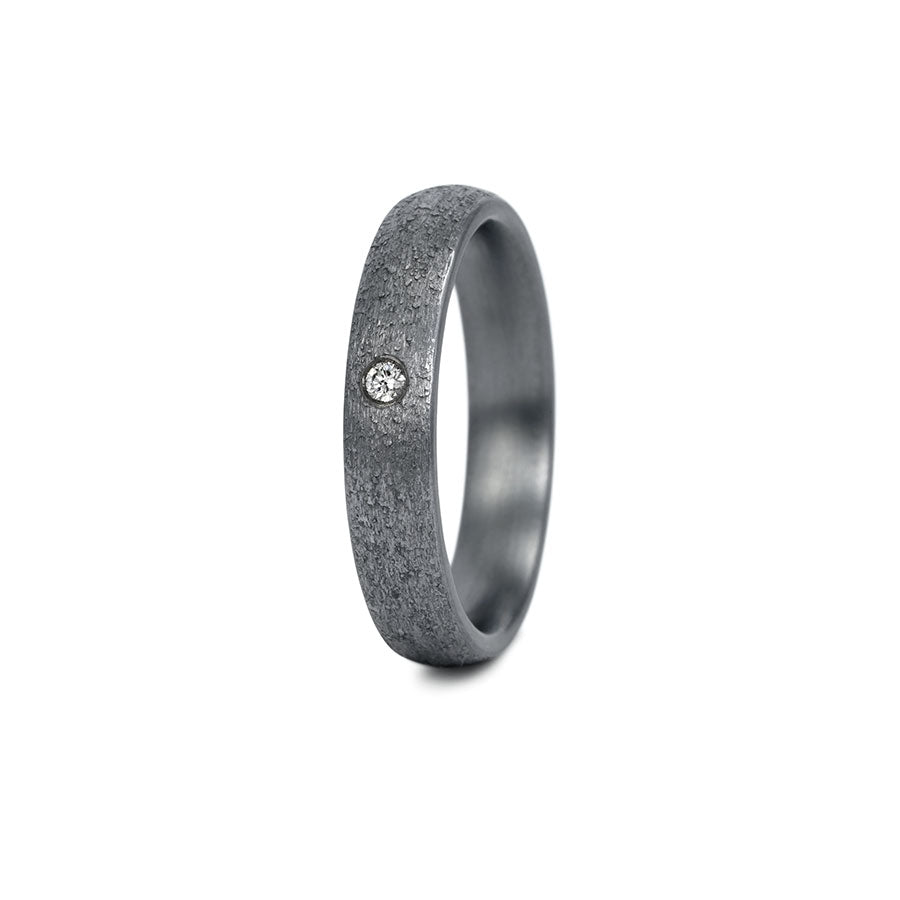 Tantal Trauringe P1 4+5 mm Radial