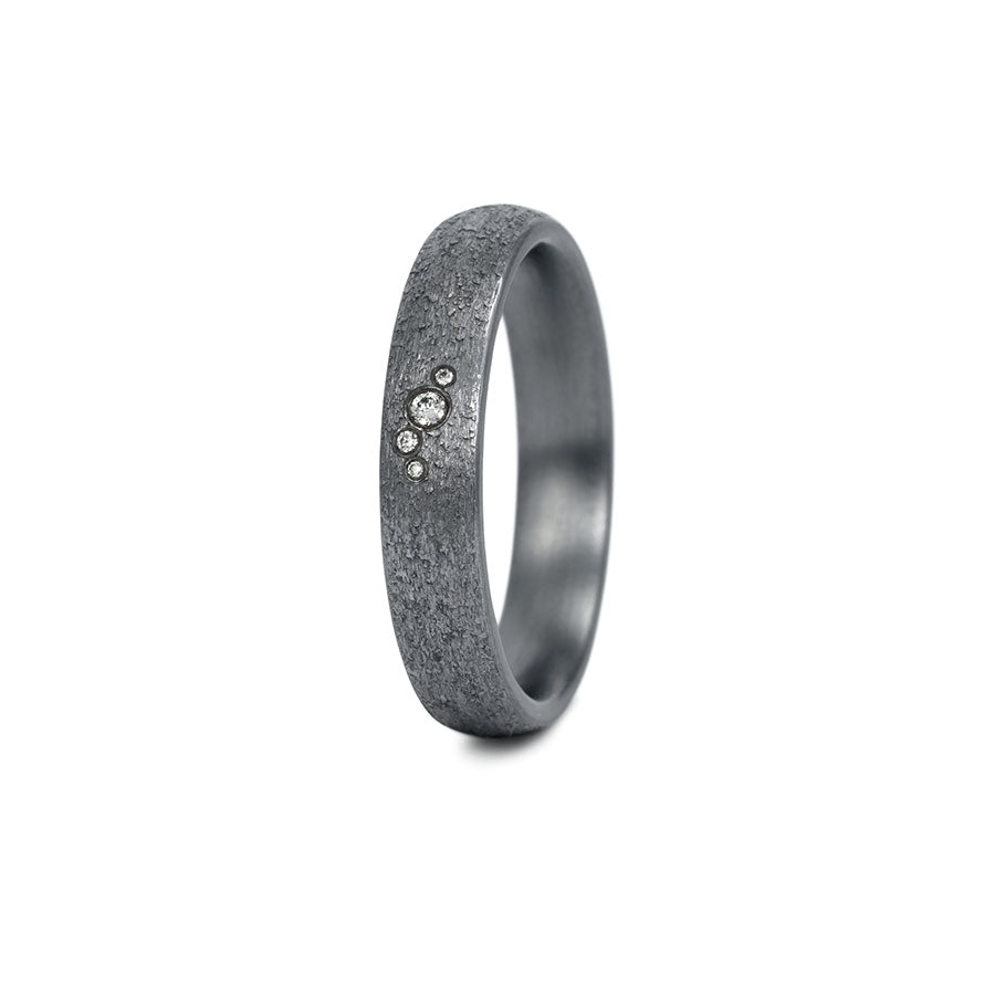Tantal Trauringe P1 4+5 mm Radial