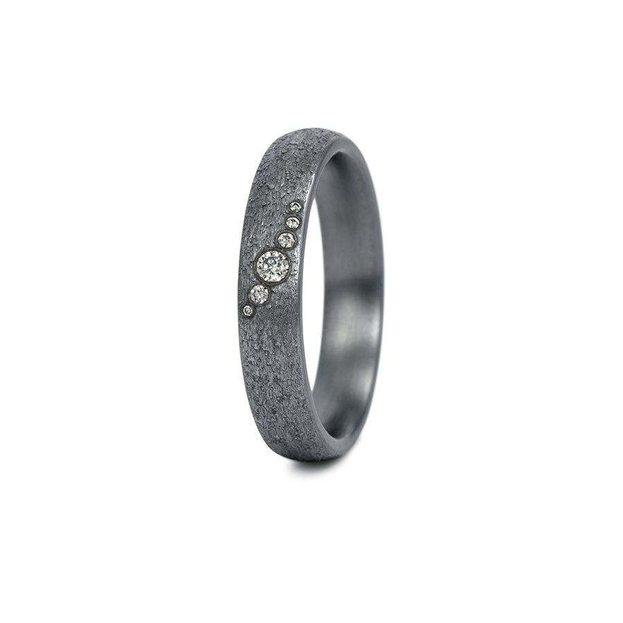 Tantal Trauringe P1 4+5 mm Radial