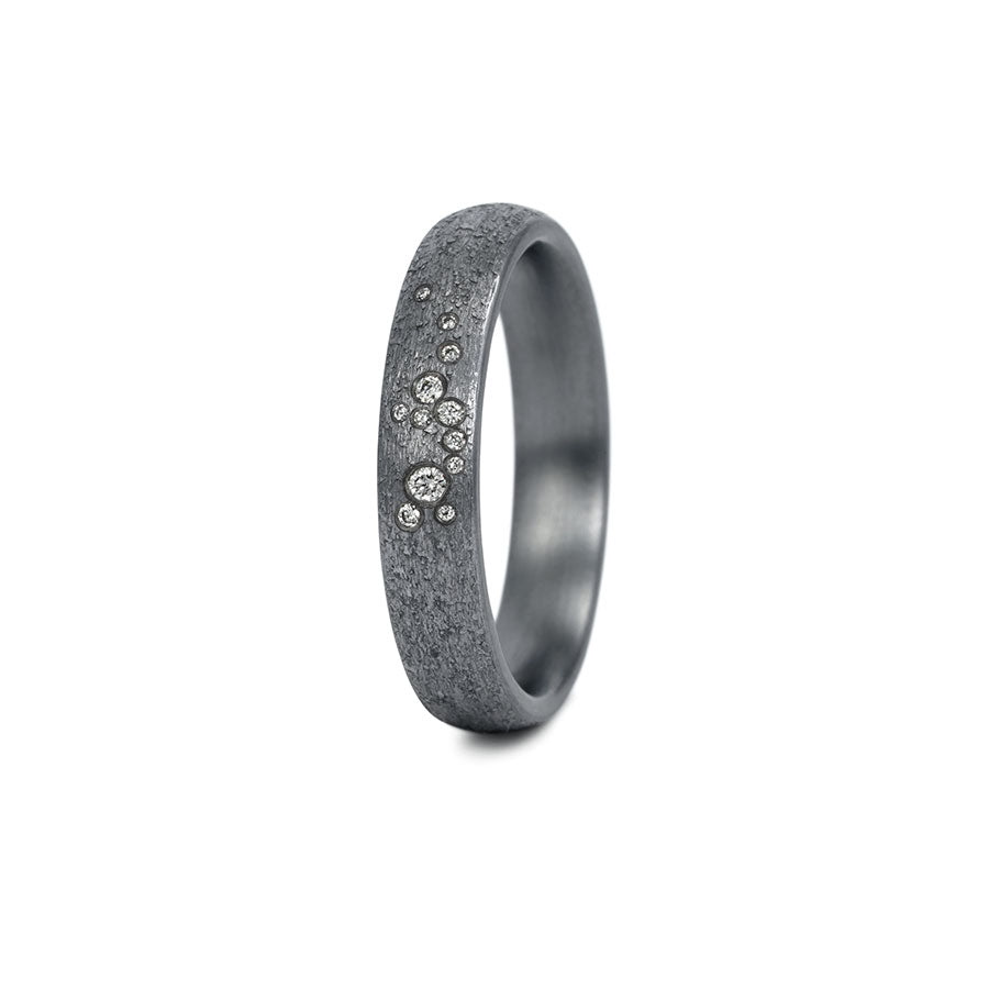 Tantal Trauringe P1 4+5 mm Radial