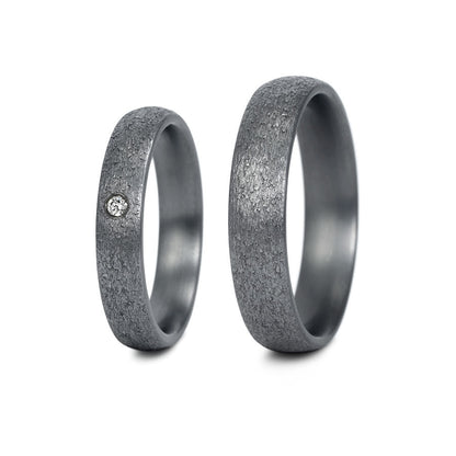 Tantal Eheringe P1 4+5 mm 1 Brill. 0.016ct.