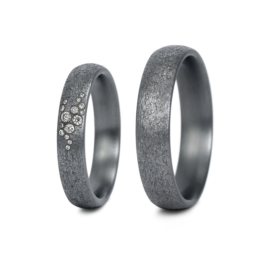 Tantal Eheringe P1 4+5 mm 15 Brill. 0.076ct.