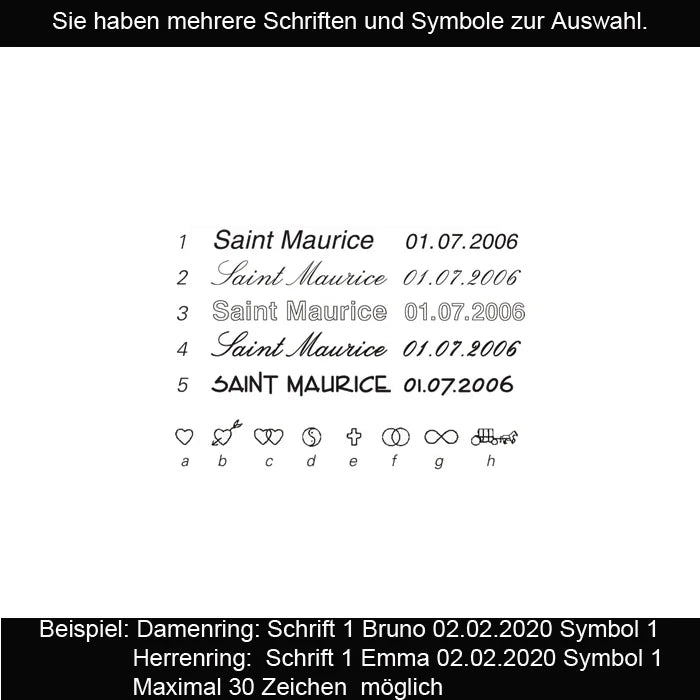 Gravur/Schriften