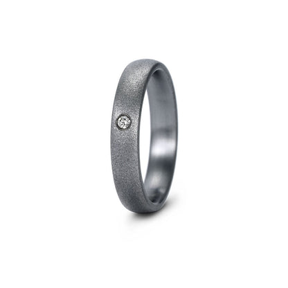 Tantal Eheringe P1 4+5 mm Schlagmatt