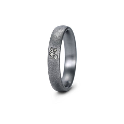 Tantal Eheringe P1 4+5 mm Schlagmatt