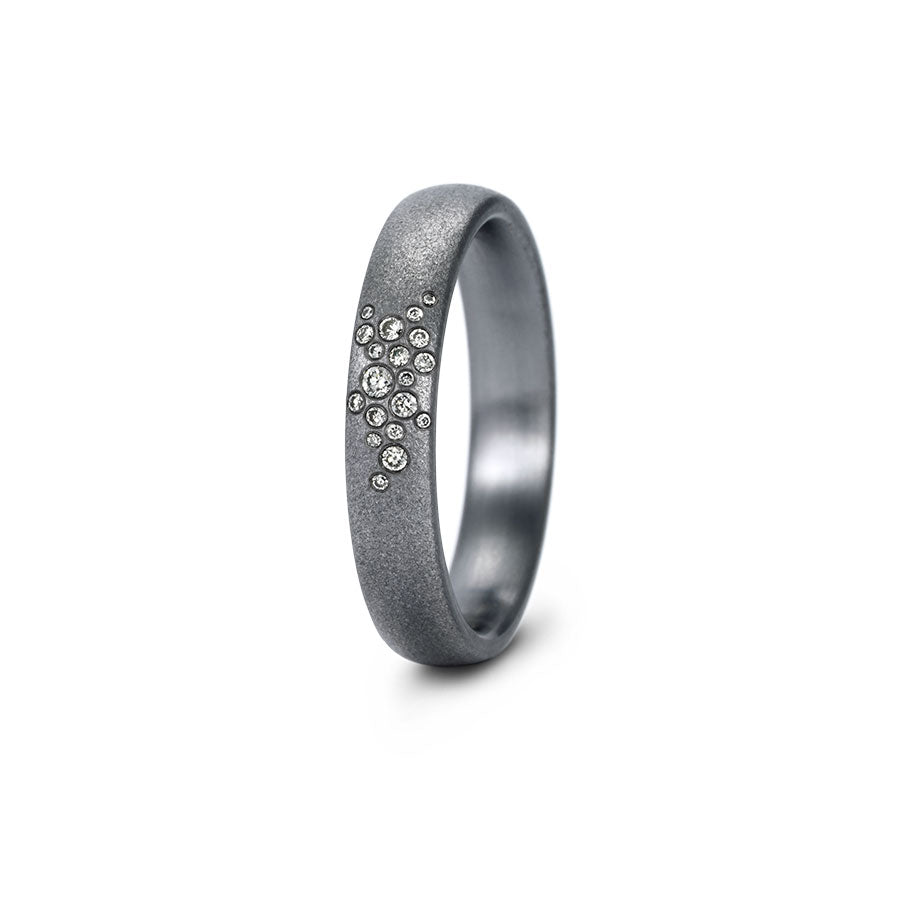 Tantal Eheringe P1 4+5 mm Schlagmatt