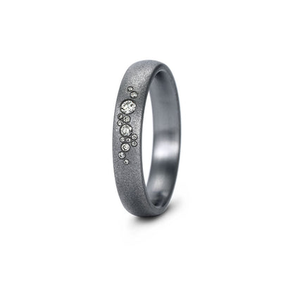 Tantal Eheringe P1 4+5 mm Schlagmatt