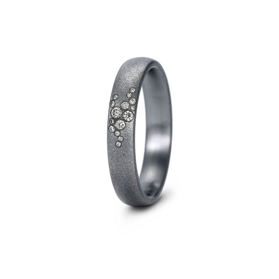 Tantal Eheringe P1 4+5 mm Schlagmatt