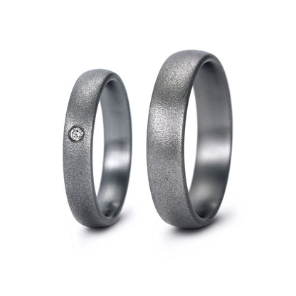 Tantal Eheringe P1 4+5 mm 1 Brill. 0.016ct.