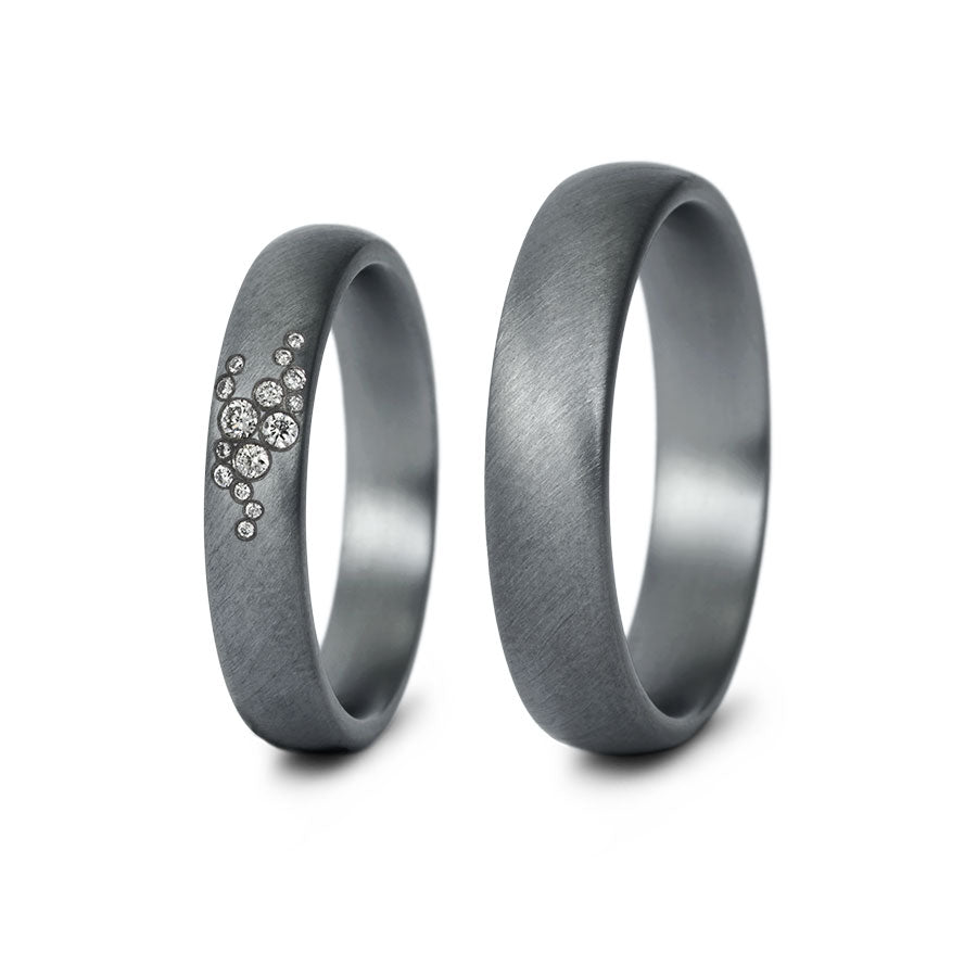 Tantal Eheringe P1 4+5 mm 15 Brill. 0.076ct.