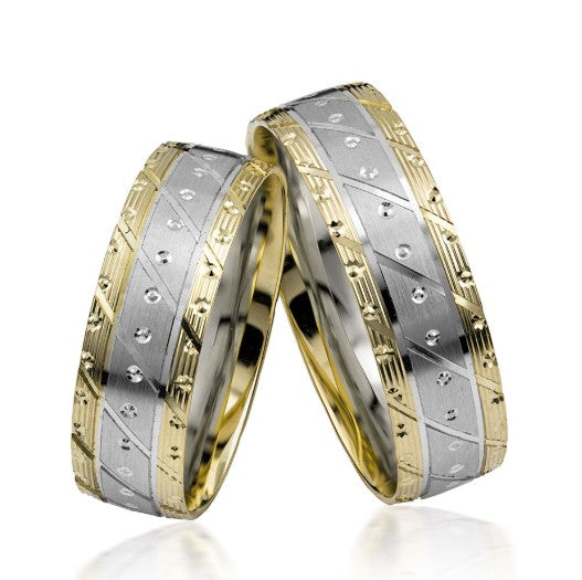 Simon & Söhne Trauringe/Eheringe Basic Bicolor S 117