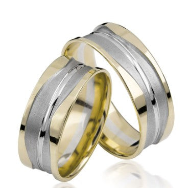 Simon & Söhne Trauringe/Eheringe Basic Bicolor S 119