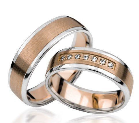 Simon & Söhne Trauringe/Eheringe Basic Bicolor S 137