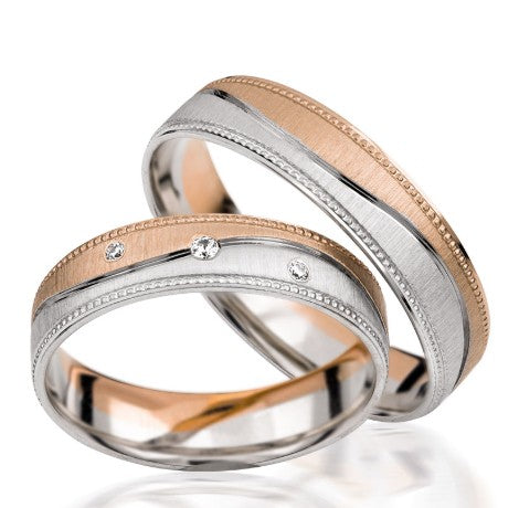 Simon & Söhne Trauringe/Eheringe Basic Bicolor S 139