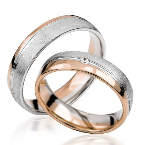Simon & Söhne Trauringe/Eheringe Basic Bicolor S 140