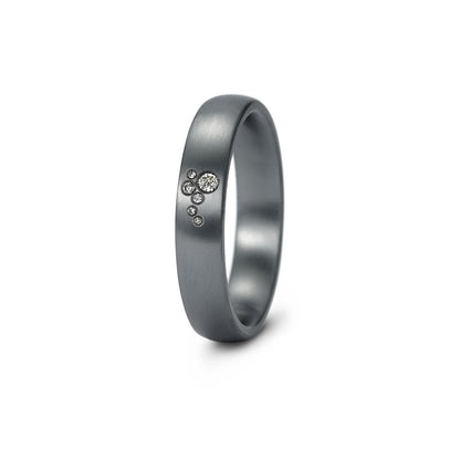 Tantal Eheringe P1 Matt 6 Brill. 0.023ct.