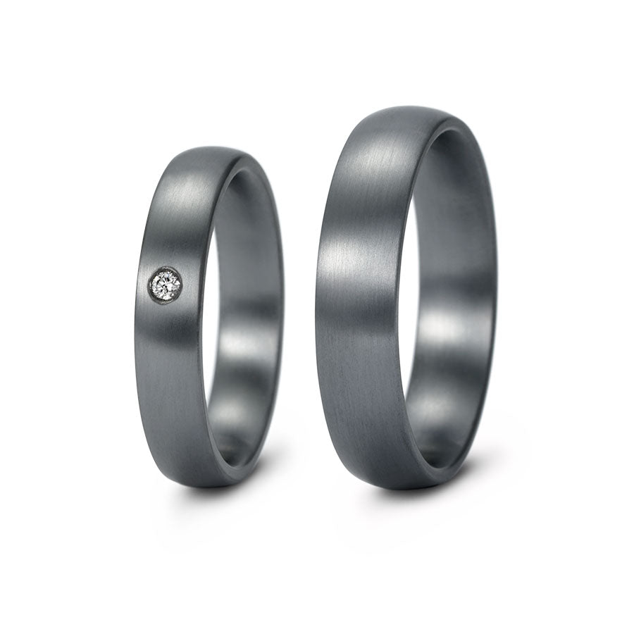 Tantal Eheringe P1 Tantalum Magic 1 Brill. 0.016ct.