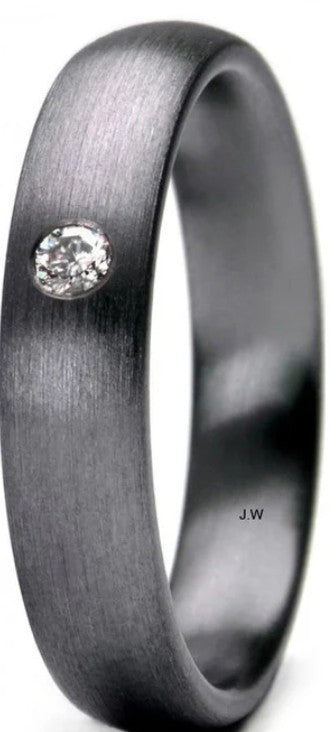 TANTALUM MAGIC Tantal Ring Linie P1  1x0,033ct.