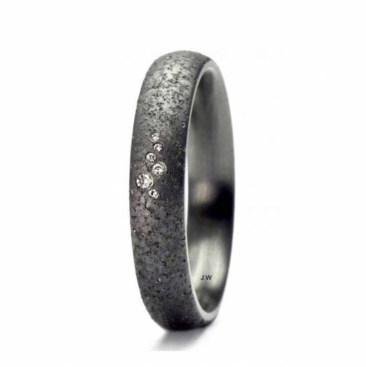 TANTALUM MAGIC Tantal Ring Sand P1 6x0,017 ct.