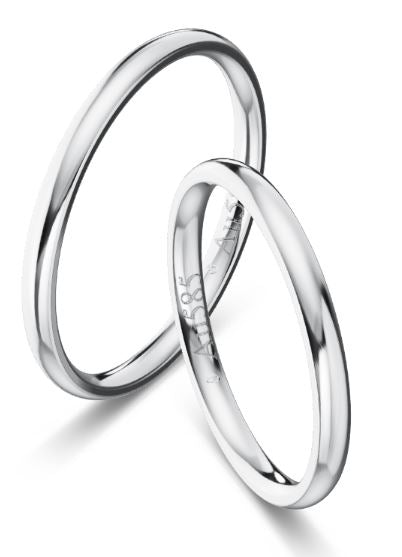 Trauringe Klassik 2.0 mm Hochzeitstrauringe