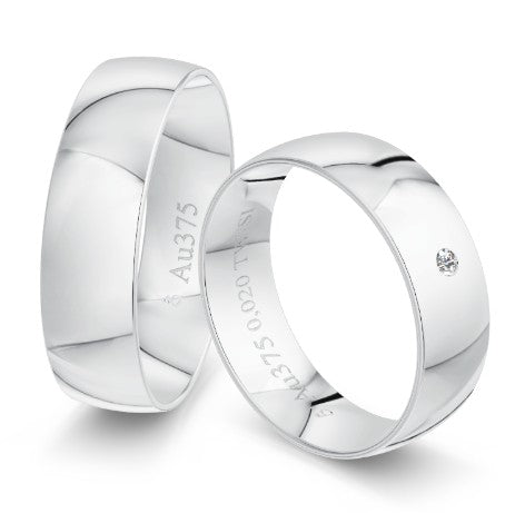 Hochzeitstrauringe Eheringe Klassik 6.0 mm