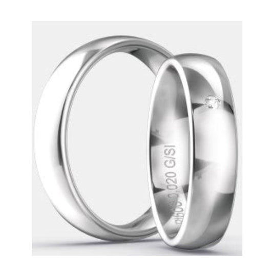 Hochzeitstrauringe Eheringe Klassik 5.0 mm