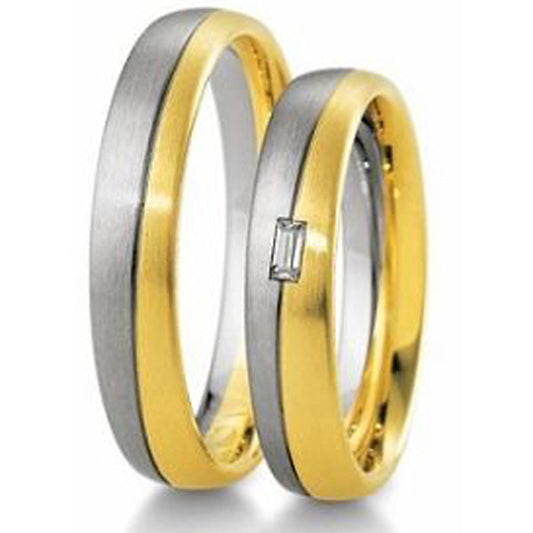 Breuning Bicolor Trauringe/Eheringe  48-04149-48-04150