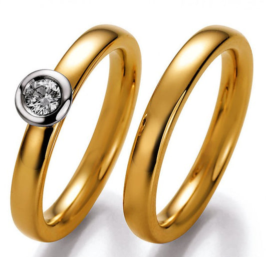 Nowotny Collection Ruesch Trauringe/Eheringe 70/11130/030-70/11110/030