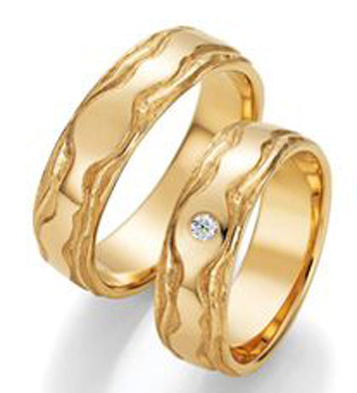 Nowotny Collection Ruesch Trauringe/Eheringe Fascination of Art 66/52150-061-66/52160-061