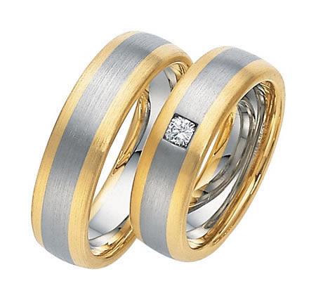 Gerstner Bicolor Trauringe - 4/27037-6