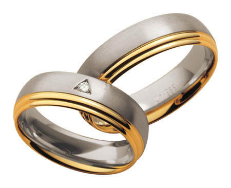 Gerstner Bicolor Trauringe  (4)26895/6