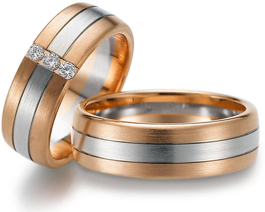 Gerstner Bicolor Trauringe/Eheringe - 4/20203/7