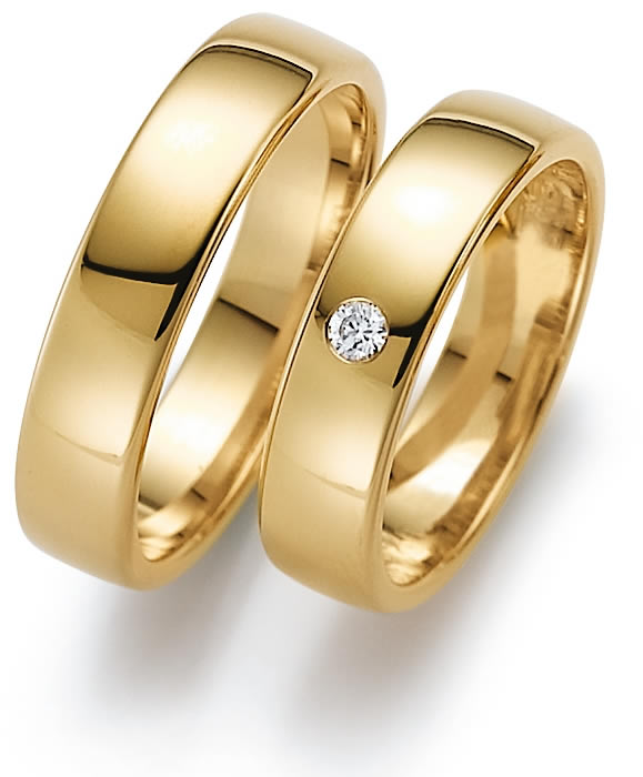 Gerstner Gelbgold-Eheringe-Trauringe - 4/532/6