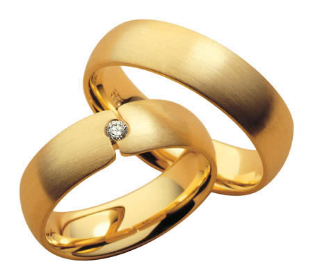 Gerstner Gelbgold Trauringe/Eheringe 4/26843/6