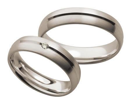 Gerstner Weißgold Trauringe-Eheringe 4/26853/5