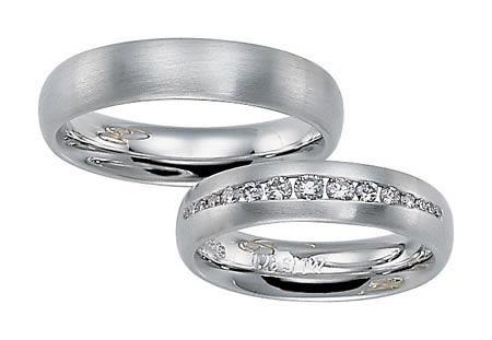 Gerstner Platin Trauringe - Eheringe 4/27032/5