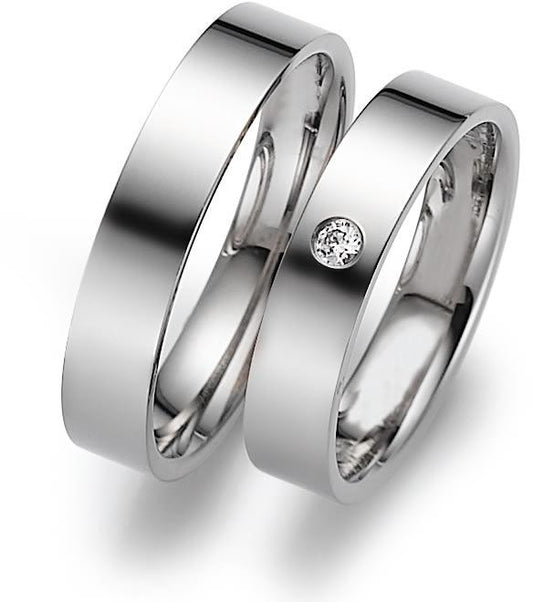 Gerstner Weißgold Trauringe-Eheringe - 4/70284/4.5