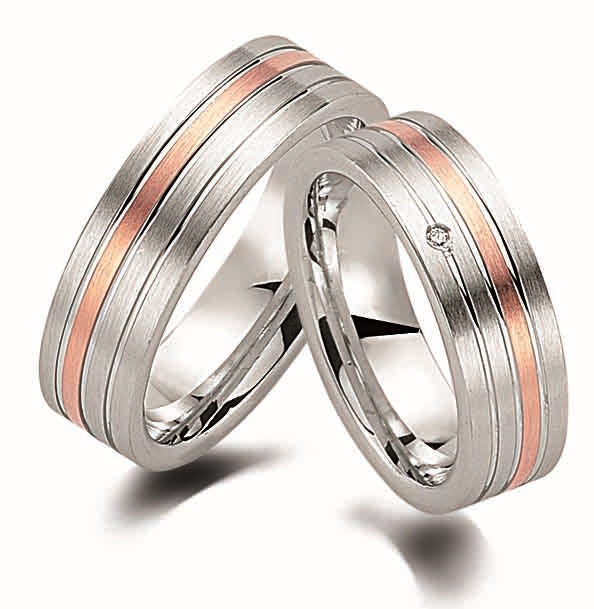 Produktbild: Cilor Platora GS02 Silber/Gold585 Eheringe