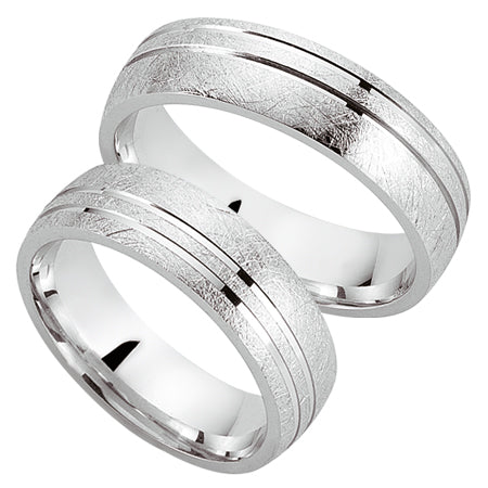 Hochzeitstrauringe, Eheringe/Trauringe, Prata, HT 007