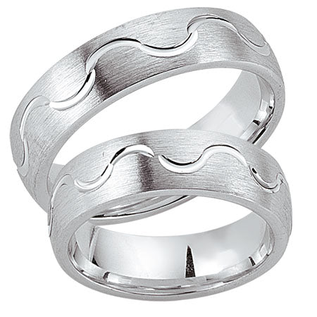 Produktbild: Hochzeitstrauringe Eheringe/Trauringe, Prata, HT 023