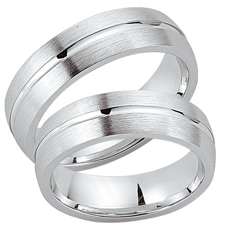 Hochzeitstrauringe, Eheringe/Trauringe, Prata, HT 024