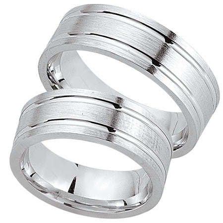 Produktbild: Hochzeitstrauringe Eheringe/Trauringe, Prata, HT 025