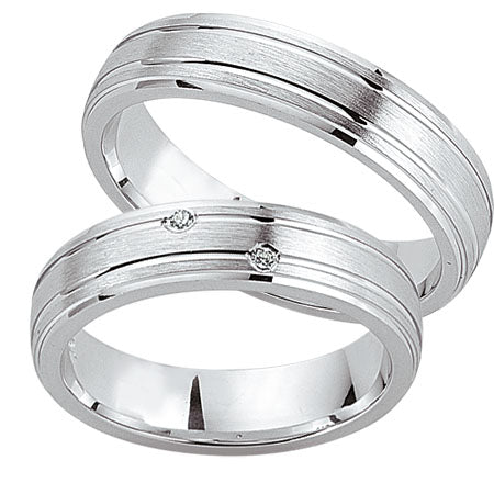 Produktbild: Hochzeitstrauringe Eheringe/Trauringe, Prata, HT 032