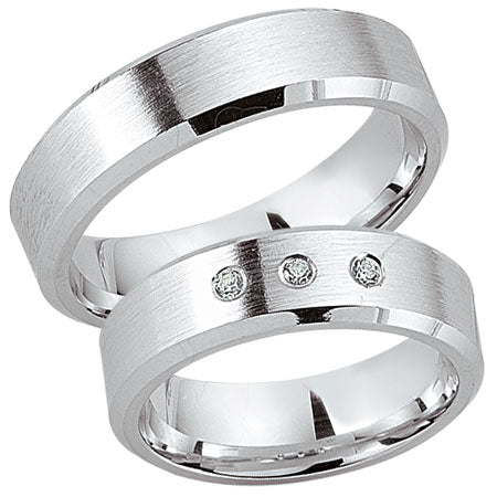 Produktbild: Hochzeitstrauringe Eheringe/Trauringe, Prata, HT 047