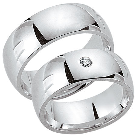 Produktbild: Hochzeitstrauringe Eheringe/Trauringe, Prata, HT 050