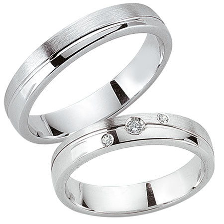 Produktbild: Hochzeitstrauringe Eheringe/Trauringe, Prata, HT 106