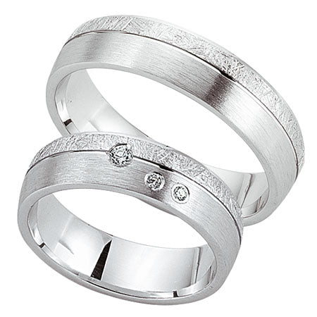 Hochzeitstrauringe, Eheringe/Trauringe, Prata, HT 109