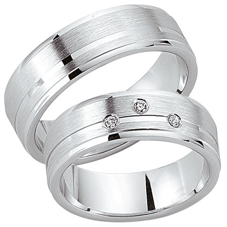 Produktbild: Hochzeitstrauringe Eheringe/Trauringe, Prata, HT 111