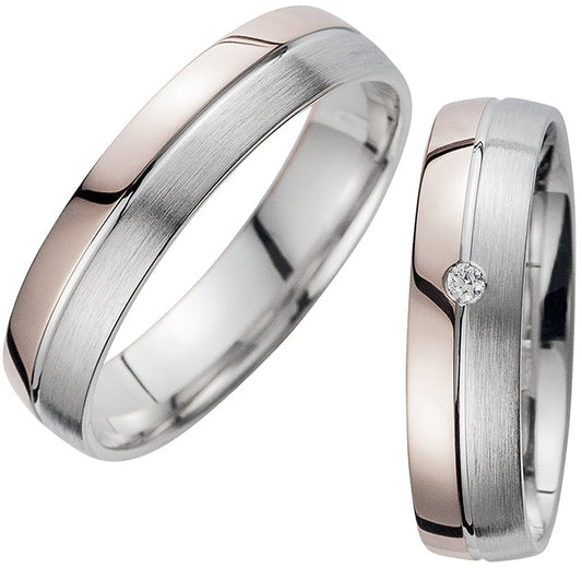 Cilor Trauringe/Eheringe Perfect Love Bicolor HR 192A