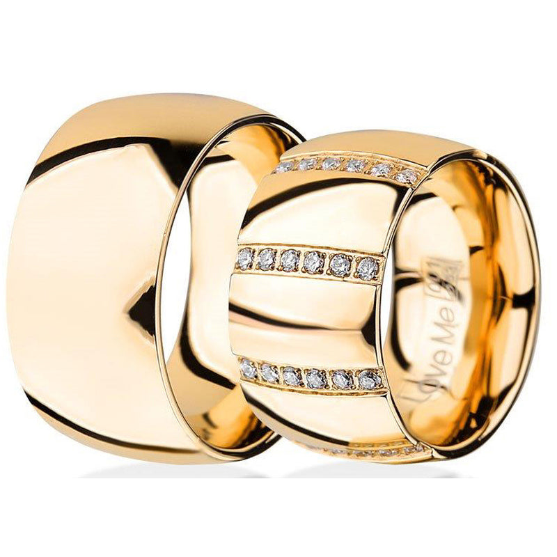 Produktbild: love me steel Collection Eheringe Istanbul LM-001